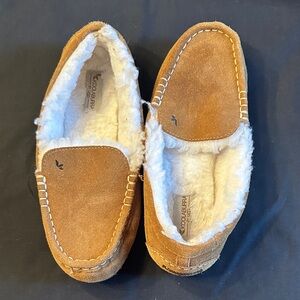 Koolaburra Tan Suede Slippers